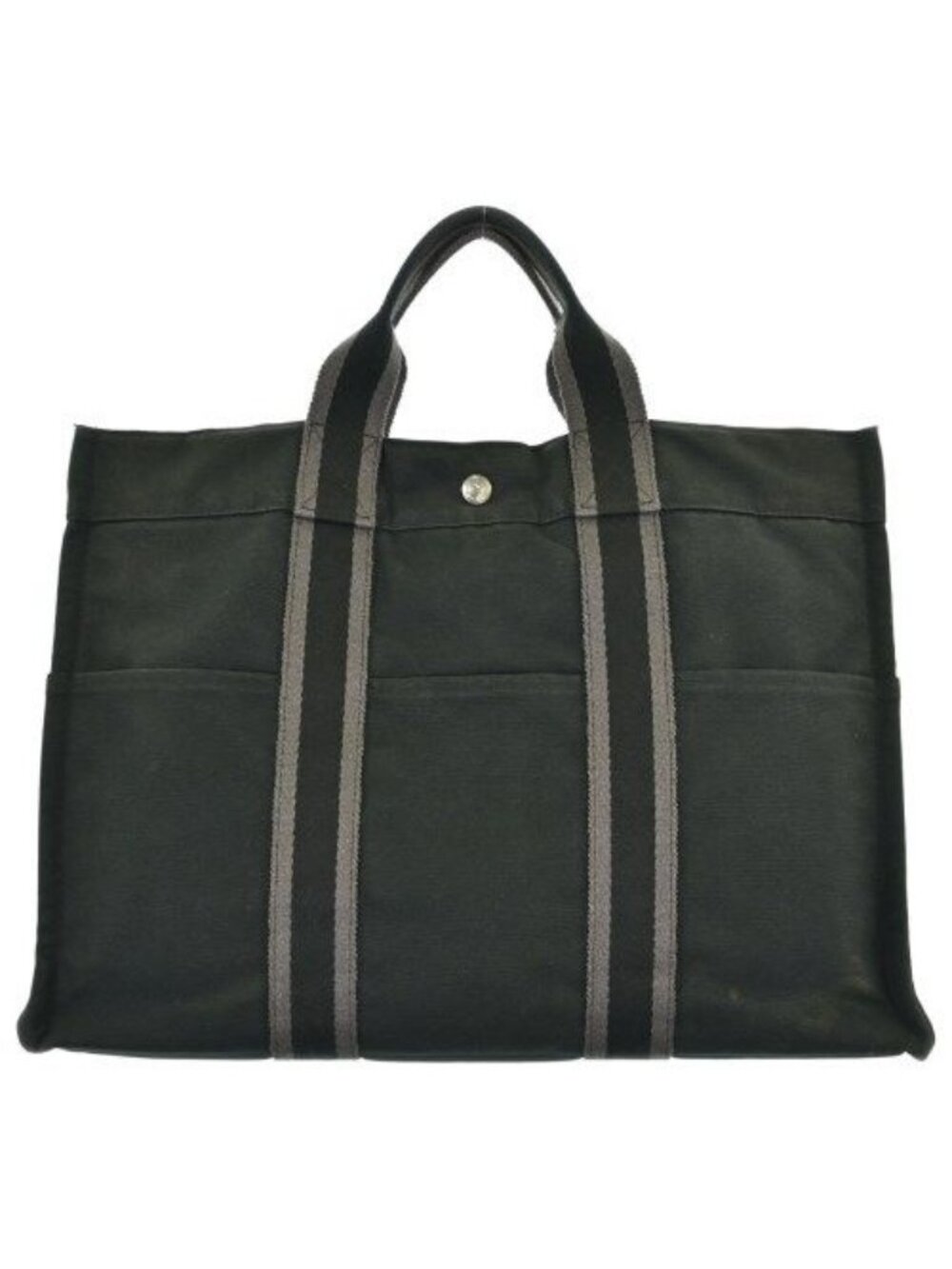 Hermes Fourre Tout MM Tote Bag Black